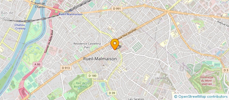 localisation de l'entreprise MONSIEUR FREDERIC LEVY à RUEIL-MALMAISON