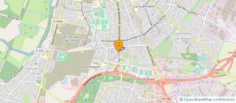 localisation de l'entreprise MONSIEUR FREDERIC LHERBETTE à IFS