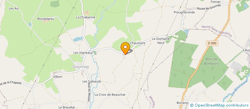 localisation de l'entreprise MONSIEUR FREDERIC LHERNOULD à GOURNAY