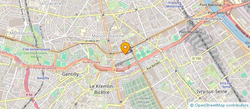 localisation de l'entreprise MONSIEUR FREDERIC LHOMME  PARIS