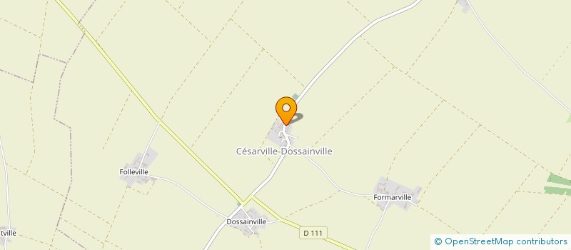 localisation de l'entreprise MONSIEUR FREDERIC LHOTEL  CESARVILLE-DOSSAINVILLE