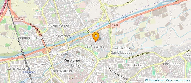 localisation de l'entreprise MONSIEUR FREDERIC LIEGEY  PERPIGNAN