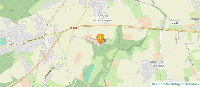 localisation de l'entreprise MONSIEUR FREDERIC LIEURY  PORT-JEROME-SUR-SEINE