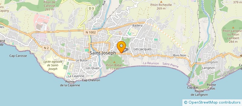 localisation de l'entreprise MONSIEUR FREDERIC LIO-SOON-SHUN à SAINT-JOSEPH