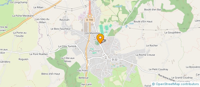 localisation de l'entreprise MONSIEUR FREDERIC LIONEL DRUETTO  PLAINTEL