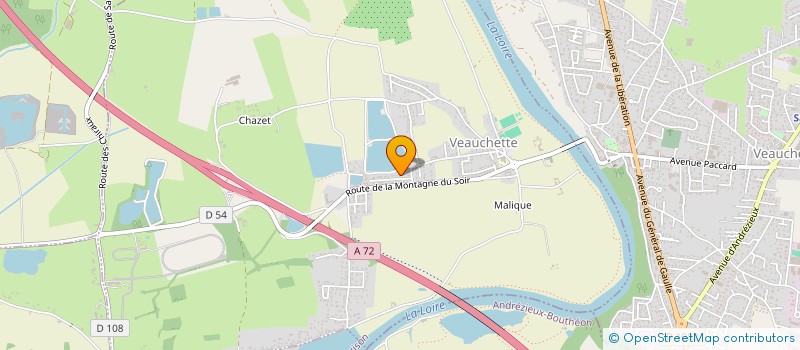 localisation de l'entreprise MONSIEUR FREDERIC LIOTHIN  VEAUCHETTE