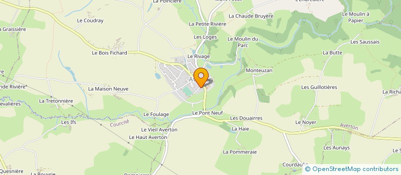 localisation de l'entreprise MONSIEUR FREDERIC LIVET  AVERTON