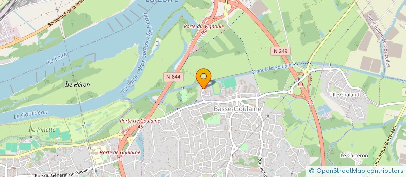 localisation de l'entreprise MONSIEUR FREDERIC LIZEE  BASSE-GOULAINE