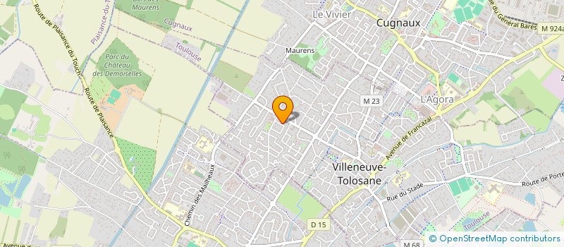 localisation de l'entreprise MONSIEUR FREDERIC LOISEAU à VILLENEUVE-TOLOSANE