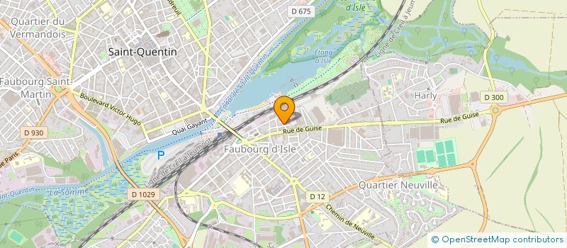 localisation de l'entreprise MONSIEUR FREDERIC LOISELLIER  NEUVILLE-SAINT-AMAND