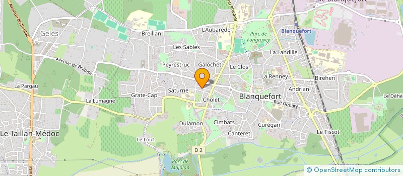 localisation de l'entreprise MONSIEUR FREDERIC LOISON à BLANQUEFORT