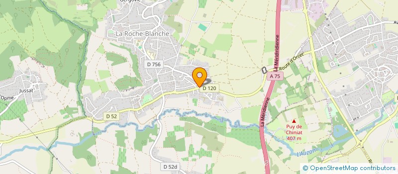 localisation de l'entreprise MONSIEUR FREDERIC LOMPECH  LA ROCHE-BLANCHE