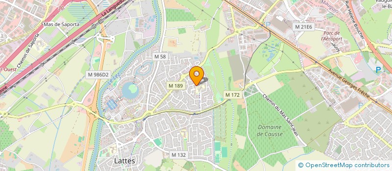 localisation de l'entreprise MONSIEUR FREDERIC LOPEZ à LATTES