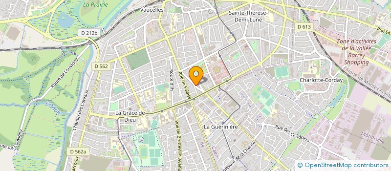 localisation de l'entreprise MONSIEUR FREDERIC LOQUET  GAINNEVILLE