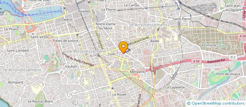 localisation de l'entreprise MONSIEUR FREDERIC LORENZO-MARTIN  MARSEILLE