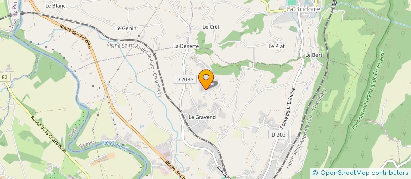 localisation de l'entreprise MONSIEUR FREDERIC LORIDON  SAINT-BERON