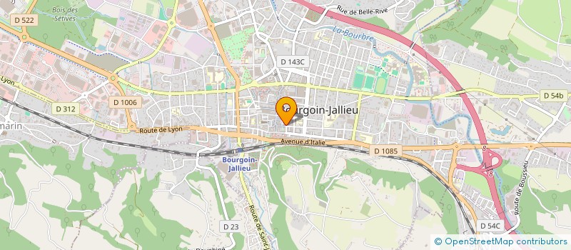 localisation de l'entreprise MONSIEUR FREDERIC LOSFELD à BOURGOIN-JALLIEU