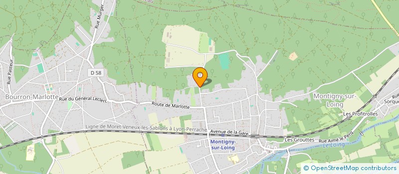 localisation de l'entreprise MONSIEUR FREDERIC LOTA  MONTIGNY-SUR-LOING