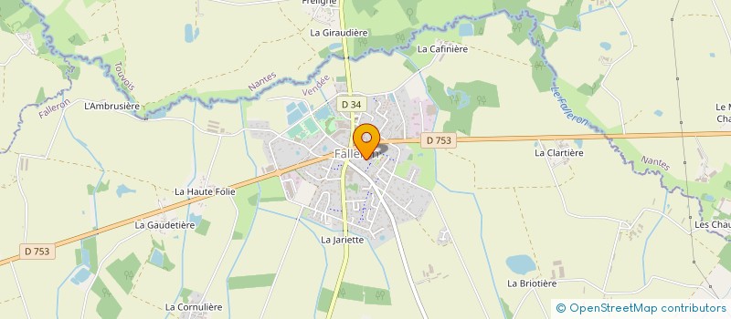 localisation de l'entreprise MONSIEUR FREDERIC LOUIS à SAINT-CHRISTOPHE-DU-LIGNERON