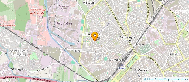 localisation de l'entreprise MONSIEUR FREDERIC LOZANO  REIMS