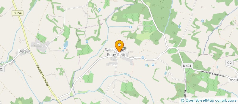 localisation de l'entreprise MONSIEUR FREDERIC LOZE  CASSAIGNE