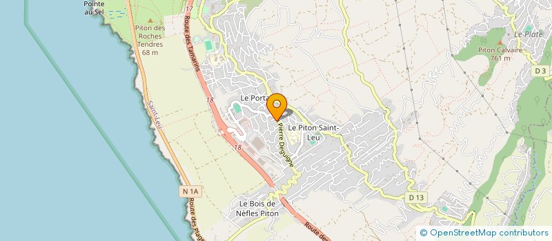 localisation de l'entreprise MONSIEUR FREDERIC LUCAS à SAINT-LEU