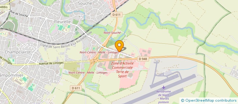 localisation de l'entreprise MONSIEUR FREDERIC LUCAS-DEPIERRE  NIORT