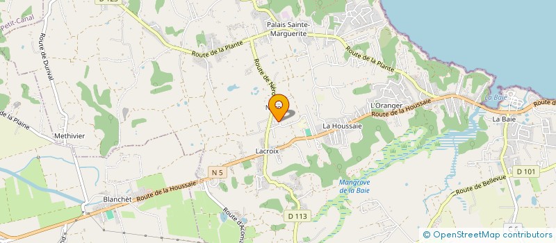 localisation de l'entreprise MONSIEUR FREDERIC LUDOSKY à LE MOULE