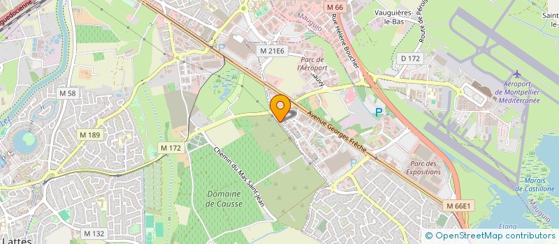 localisation de l'entreprise MONSIEUR FREDERIC LUQUE à LATTES