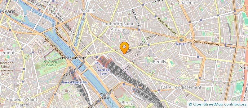 localisation de l'entreprise MONSIEUR FREDERIC MACAUX à PARIS