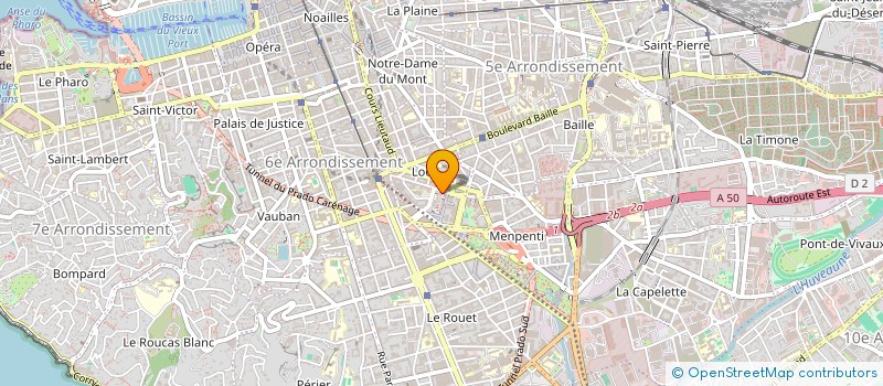 localisation de l'entreprise MONSIEUR FREDERIC MACHEREY à MARSEILLE