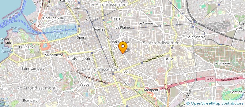 localisation de l'entreprise MONSIEUR FREDERIC MACOUIN à MARSEILLE