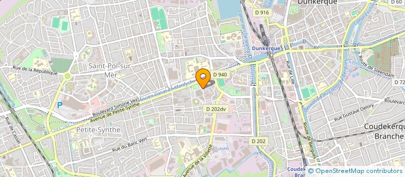 localisation de l'entreprise MONSIEUR FREDERIC MAELSTAF à DUNKERQUE