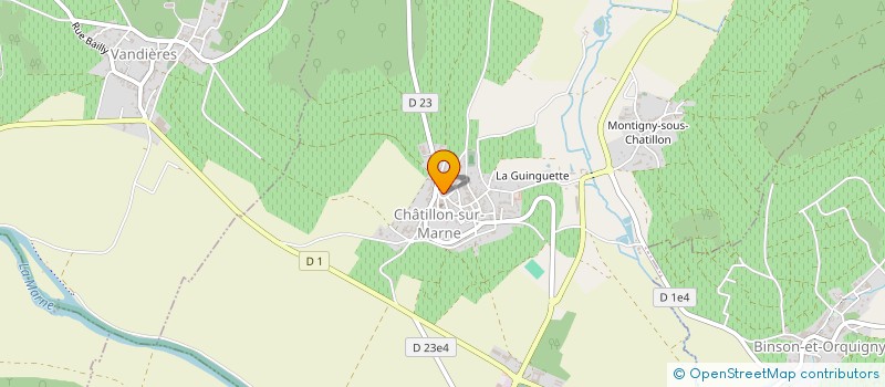 localisation de l'entreprise MONSIEUR FREDERIC MAGNAN  CHATILLON-SUR-MARNE