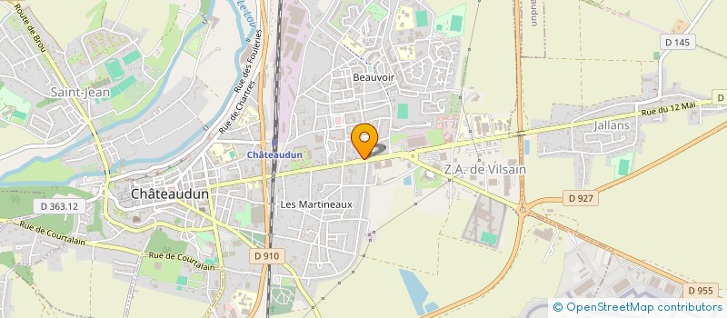 localisation de l'entreprise MONSIEUR FREDERIC MAGRET à CHATEAUDUN