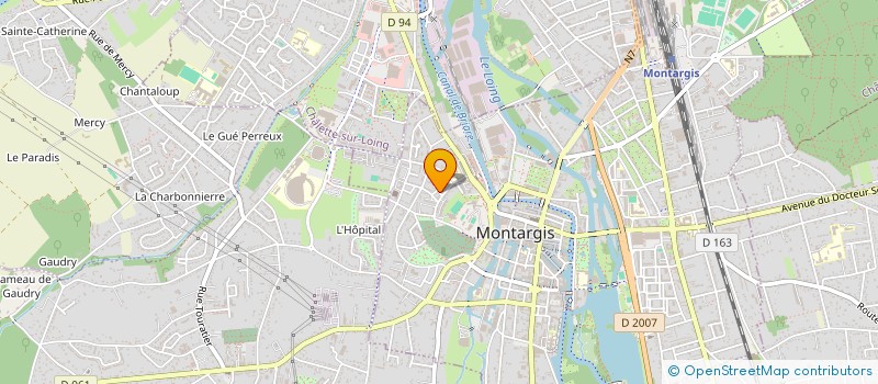 localisation de l'entreprise MONSIEUR FREDERIC MAIENFISCH à MONTARGIS