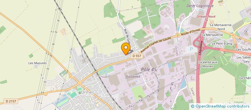 localisation de l'entreprise MONSIEUR FREDERIC MAILLET  MOREAC