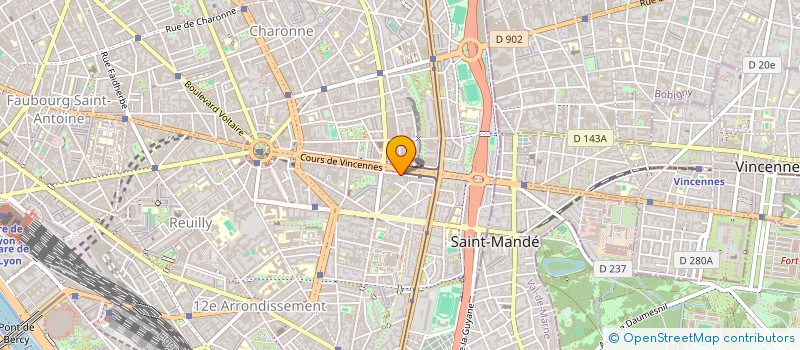 localisation de l'entreprise MONSIEUR FREDERIC MAISON  PARIS