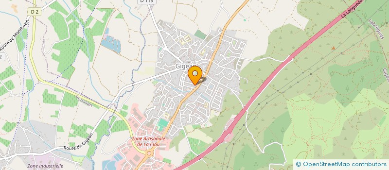 localisation de l'entreprise MONSIEUR FREDERIC MAISON  GIGEAN