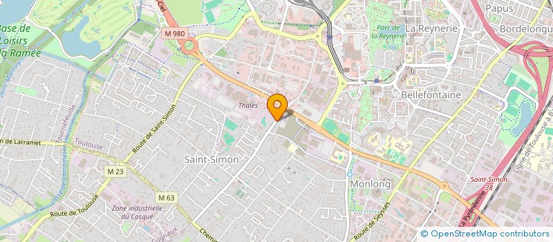 localisation de l'entreprise MONSIEUR FREDERIC MAISONHAUTE à TOULOUSE