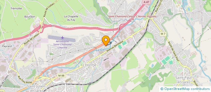 localisation de l'entreprise MONSIEUR FREDERIC MAISONNEUVE  L'HORME