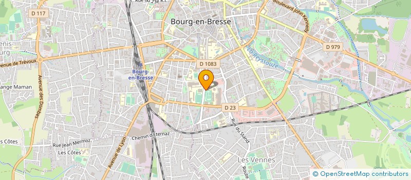 localisation de l'entreprise MONSIEUR FREDERIC MAIZIERE  BOURG-EN-BRESSE
