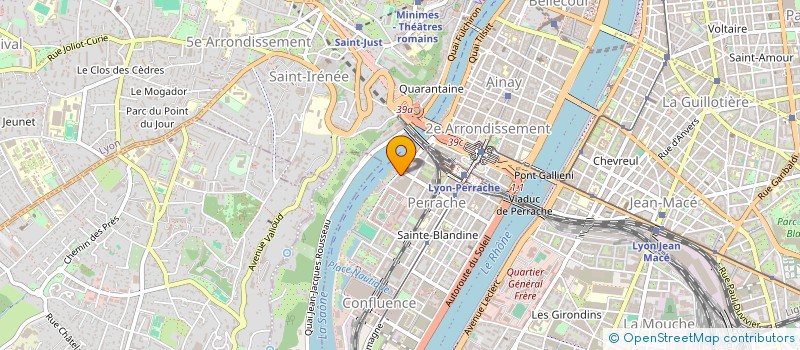 localisation de l'entreprise MONSIEUR FREDERIC MAKHLOUF à LYON