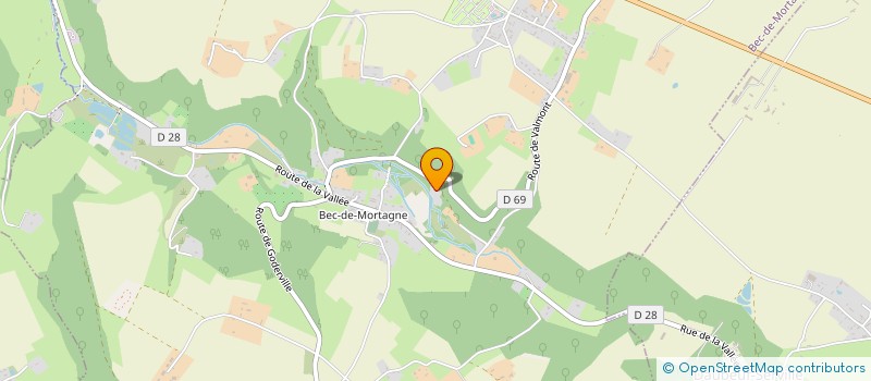 localisation de l'entreprise MONSIEUR FREDERIC MALANDAIN à BEC-DE-MORTAGNE