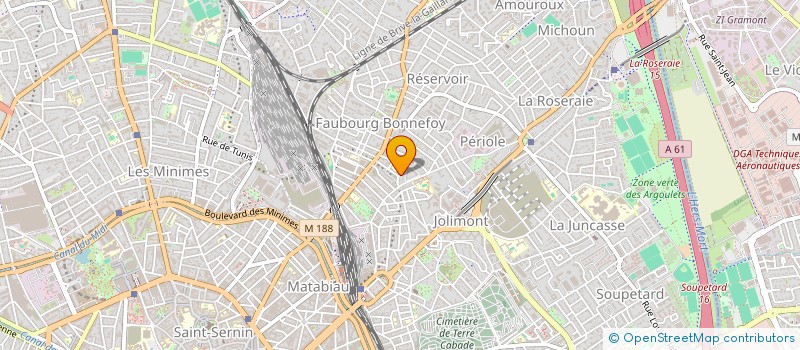 localisation de l'entreprise MONSIEUR FREDERIC MALENFER à TOULOUSE