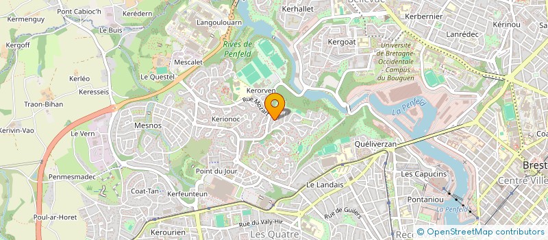 localisation de l'entreprise MONSIEUR FREDERIC MALESIEUX à BREST