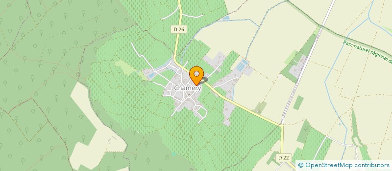 localisation de l'entreprise MONSIEUR FREDERIC MALETREZ  CHAMERY