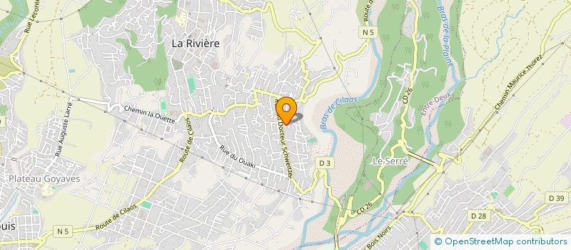 localisation de l'entreprise MONSIEUR FREDERIC MALHERBE à SAINT-LOUIS