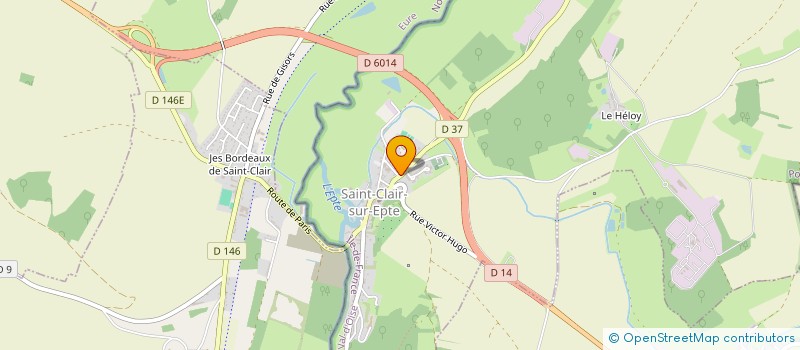 localisation de l'entreprise MONSIEUR FREDERIC MALLE  SAINT-CLAIR-SUR-EPTE