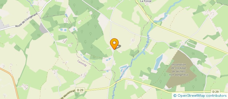 localisation de l'entreprise MONSIEUR FREDERIC MALLET  LAMNAY